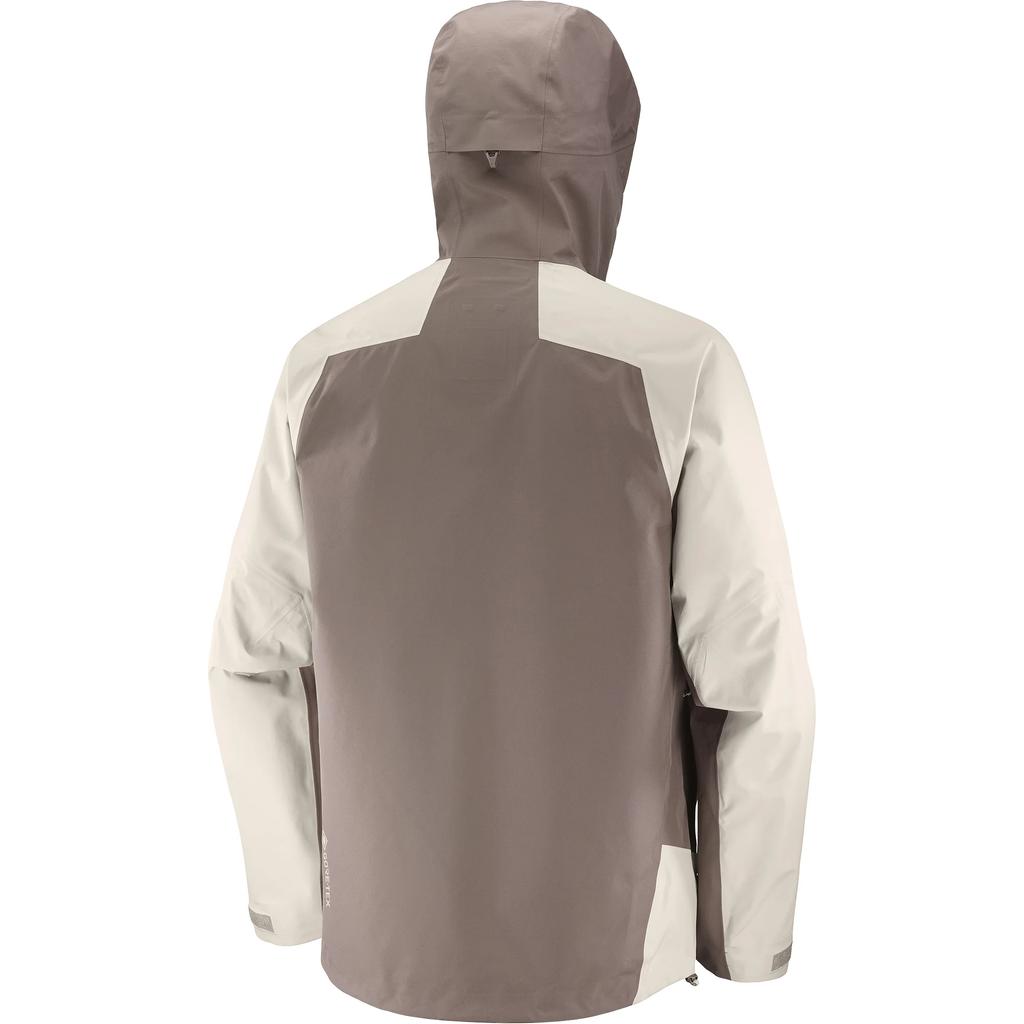 SALOMON Outline 3L Gore-Tex Waterproof Breathable Color Block Hooded Insulated Jacket Men Jackets C27532