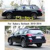 Car TPU/Glossy Mirror Pillar Post Cover For Subaru Outback 2010 2011 2012 2013 2014 Door Trim Window Molding Sticker Plate 8pcs