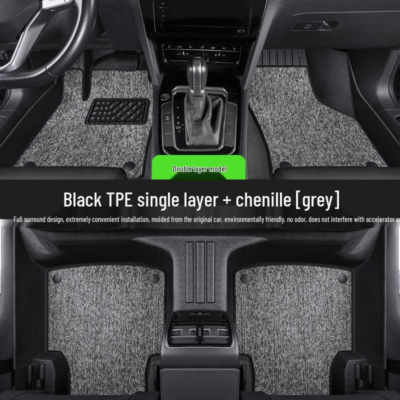 Hybrid Hi4-T Z 21-25 Models Tank Series Car Floor Mats - TPE Full Coverage, for Five/Seven Seater.