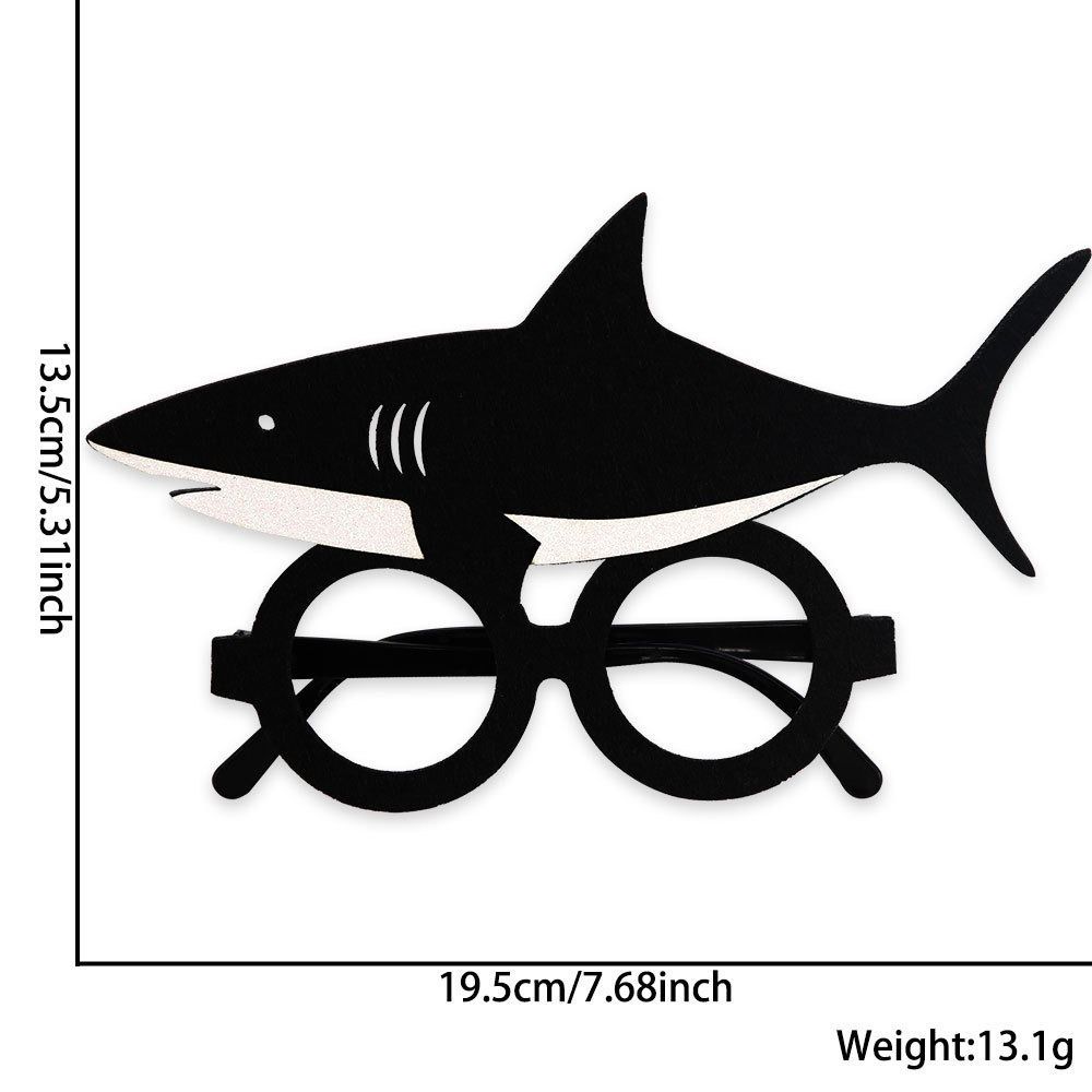 Cute Ocean-Themed Funky Glasses Underwater World Children s Birthday Party Costume Glasses as the picture1