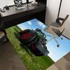 tractor field Crystal Velvet Office chair mat Area Rug - Non-Slip, Floor Mat, Office Desk Chair Rugs,Christmas Gift-1106247