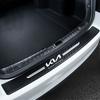 NCTV2 Carbon Fiber Car Rear Door Sill Protector Trunk Bumper Stickers for KIA K3 K7 Ceed Forte K9 Optoma Picanto K5 Rio Sorento Soul