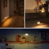 AmmToo LED Sensor Light, Warm White, Foot Light, Motion Sensor, No Wiring Required, Night Light, Light Sensor, Automatic OnOff, Refrigerator Light,