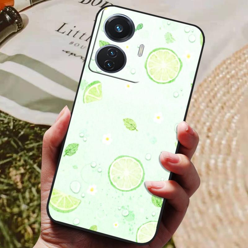 Etui dla vivo T1 4G VivoT1 V2153 Miękkie Silikonowe Etui na Tył z TPU dla vivo T1 44W Etui na Telefon Snapdragon 680 Ochronne Modne Coque