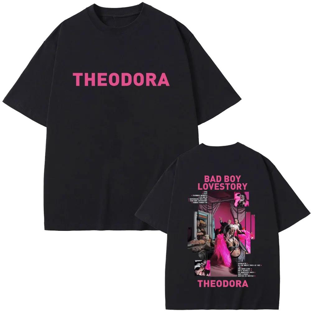 2026 Summer Say Singing Portable Odola Mega Bbl Bad Boy Lovestory Graphic Tshirt Male Hip Hop Cotton Short Sleeve Loose Casual