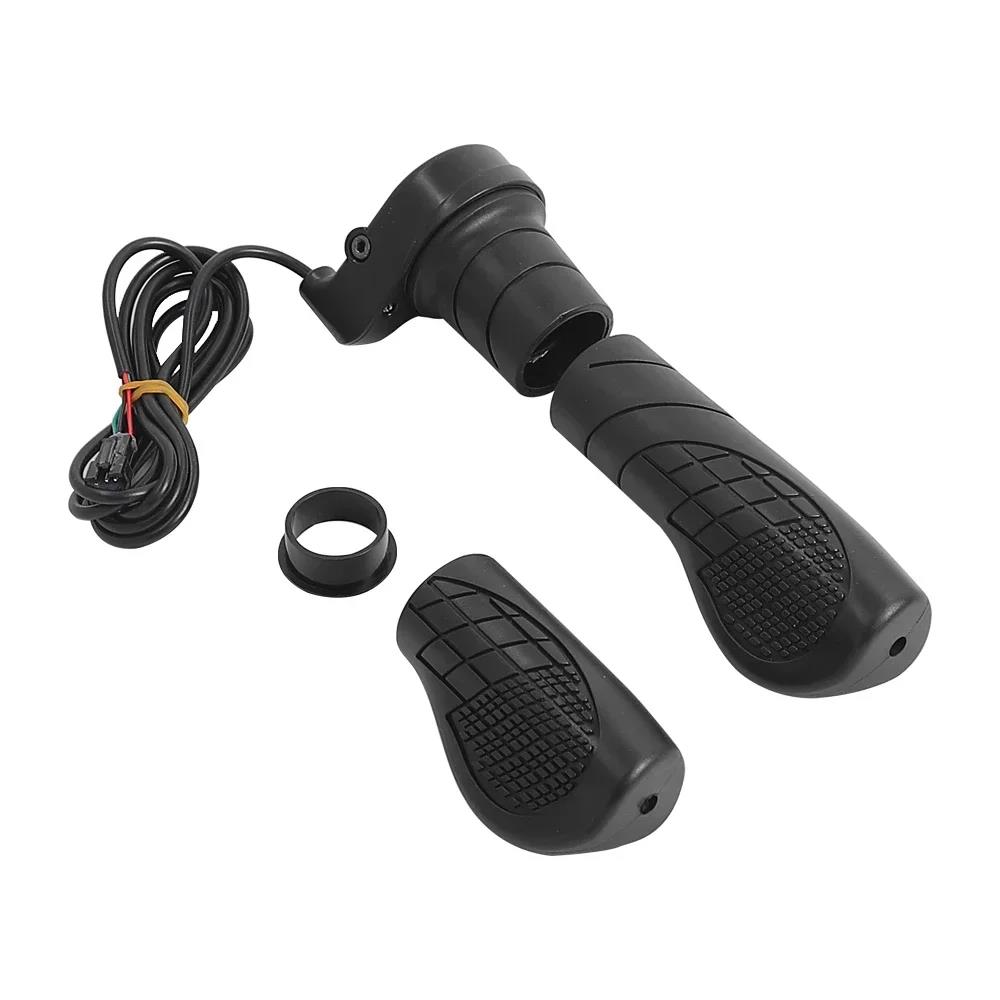 FT76X Mezzo Manubrio Acceleratore Impermeabile/Spina SM Parti Manubrio Sinistro/Destro per E-bike Mezzo Manopola a Girare Acceleratori Scooter Elettrico Bici 2