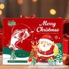 Christmas Calendar 2025 Fishing Accessories 24 Days Advent Lures Fishing Gear Calendar Countdown To Christmas For Men