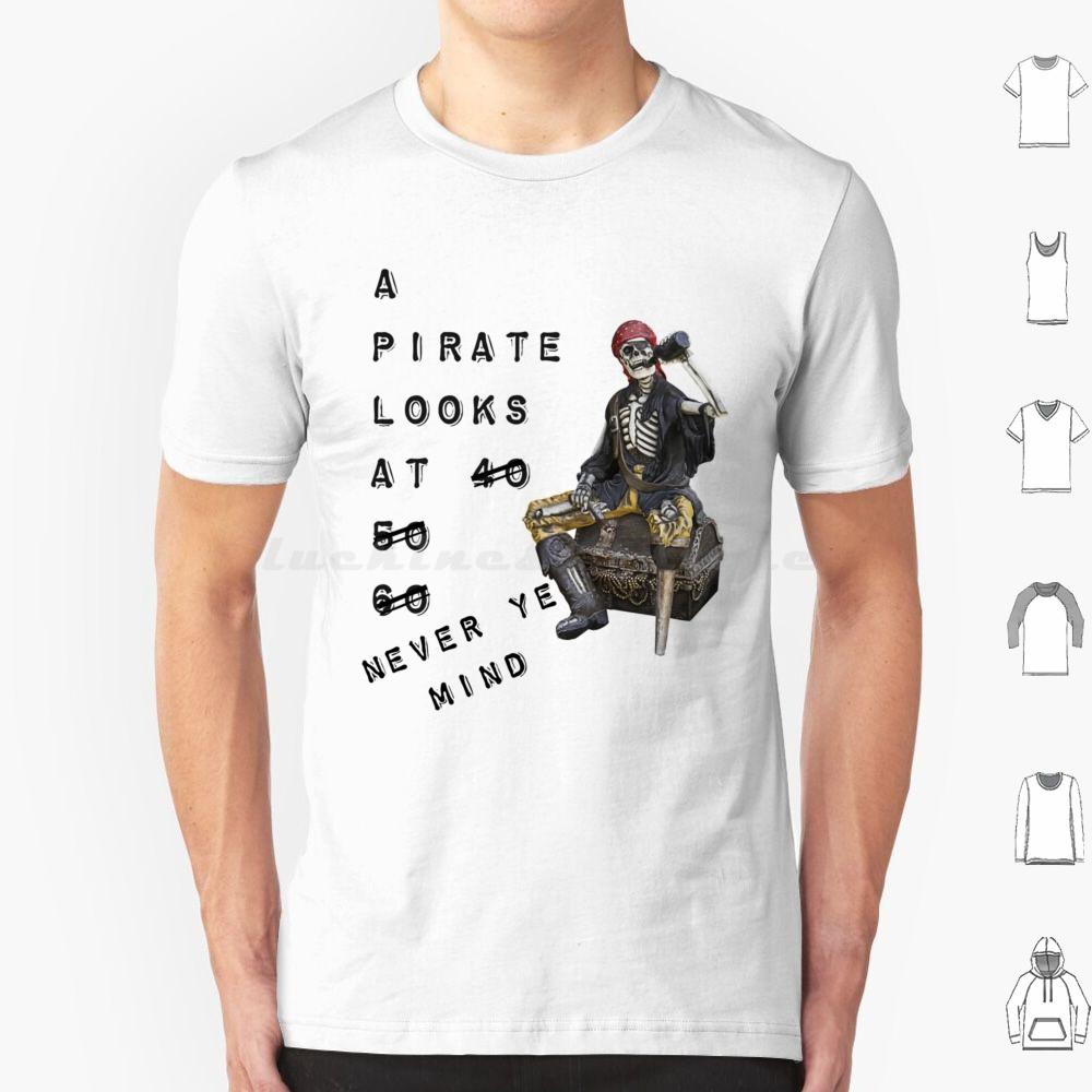 A Pirate Looks At 60 T Shirt 6xl Cotton Cool Tee Jimmy Buffett Beach Parrothead Margaritaville Buffett Parrot Surfing Pirate