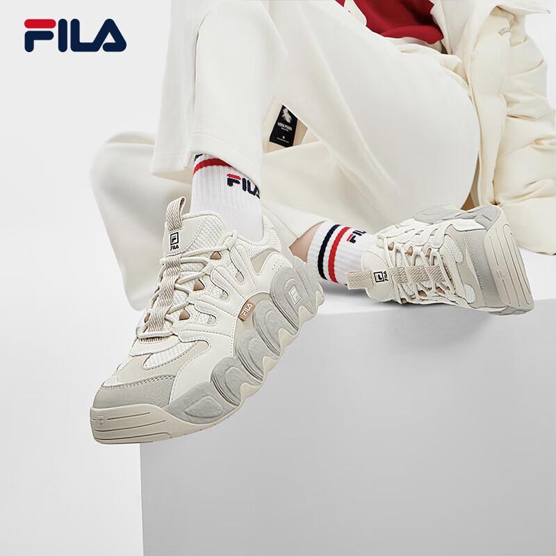 FILA Women s Fleece-Lined Croissant Dad Shoes US 5.5