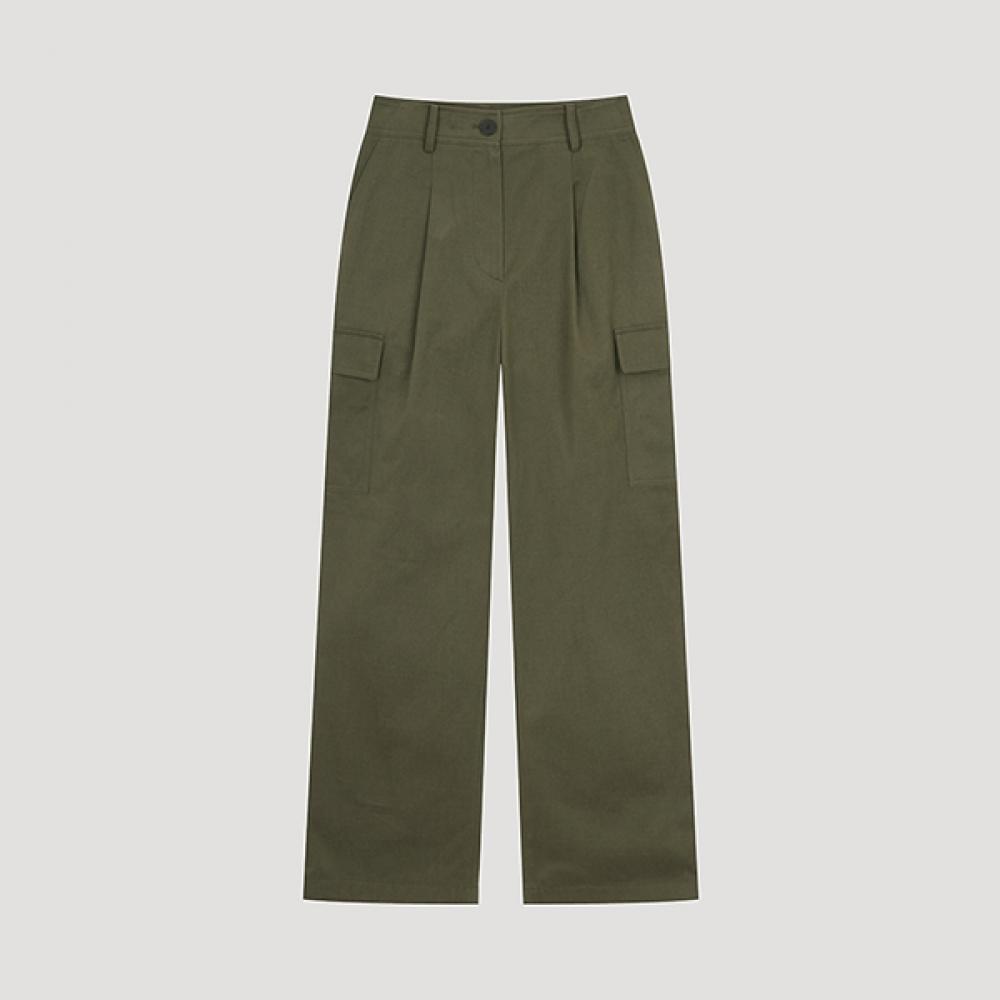 

She S Miss Button Detail One Tuck брюки-карго SwwSlo32080 Kh Khaki/55