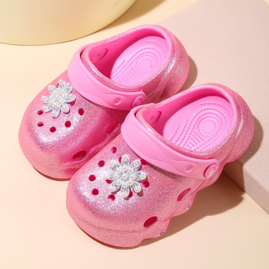 One-step Garden Shoes, Can Be Worn In All Seasons, Shiny Thick-soled EVA Versatile Hole Shoes, Suitable for the Beach 1214
