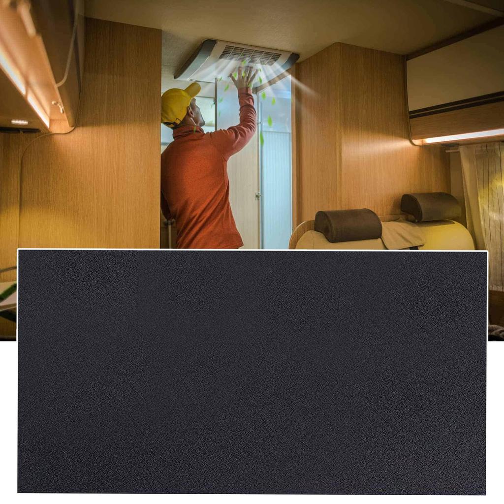 16x40 Inches RV A/C Filter Foam Cuttable Trailer Air Conditioner Filter Foam RV Air Conditioner Foam Filter Replacement