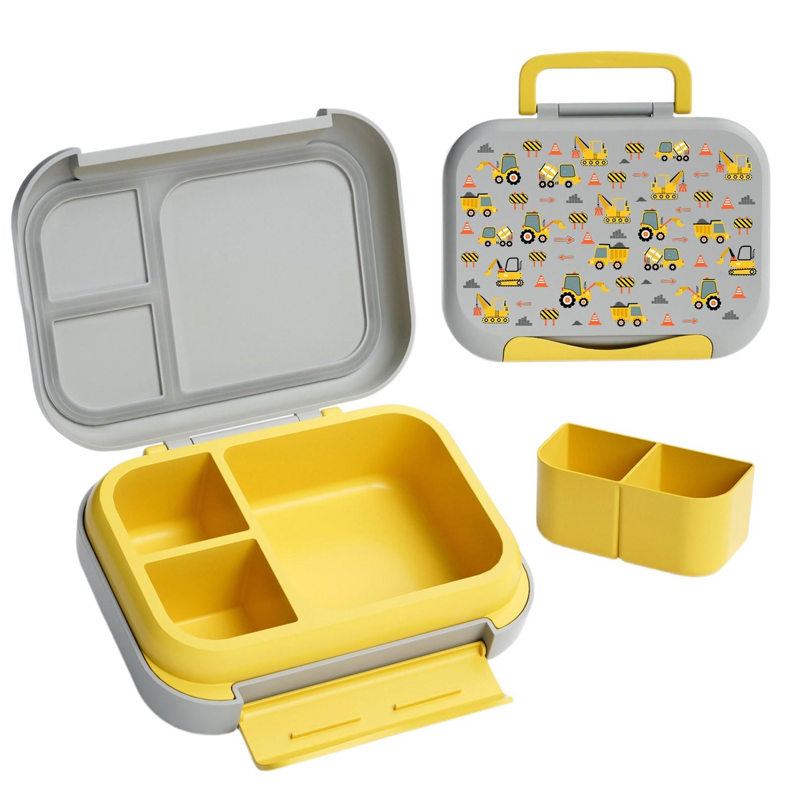 

Свежий, герметичный, многофункциональный ланч-бокс бенто, подходит для подростков и взрослых для контроля порций во время их путешествий One Size жёлтый