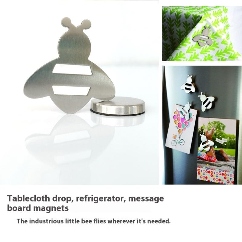 8PCS Strong Windproof Tablecloth Weights Holder Rustproofs Steel Decorative Insect Design For Picnics Gardens Party