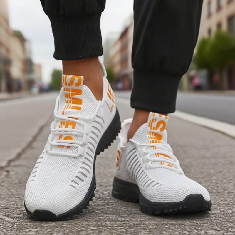 Comfort Running Shoe For Men Ultra Breathable Lightweight Gym Sneakers Comfortable Air-Boost Mesh Men'S Urban Jogging Shoes