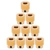 10pcs 40 Tooth Brass Drive Gear Feeding Gear Wheel Extrusion Gear for 3D Printer Extruder