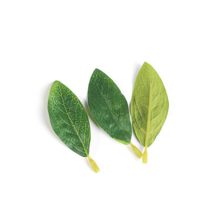 Green Plant Leaf Wedding Wrist Corsage & Hat Decoration