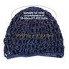 49MD Simple Hollowout Skull Hat Crochet Hair Net Hat For Women Teens Knit Turban Hat