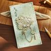 With Tassel Hollow Bookmark Metal Hollow Floral Bookmark Retro Style Metal Bookmark  Book Club