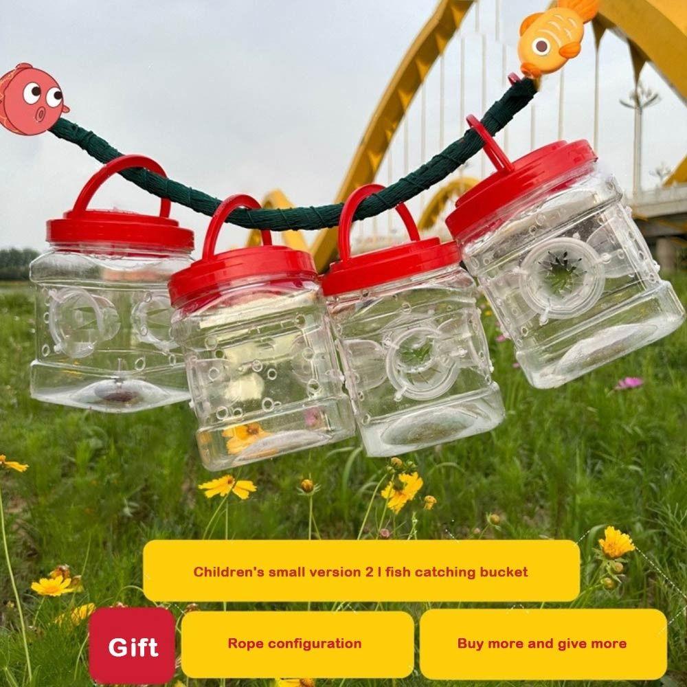 Durable Fish Net Cage Transparent Mud Cage 2025 Finless Cage  Children