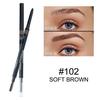 Double Ended Eyebrow Pencil Ultra Thin Lasting Waterproof Eyebrow Pen