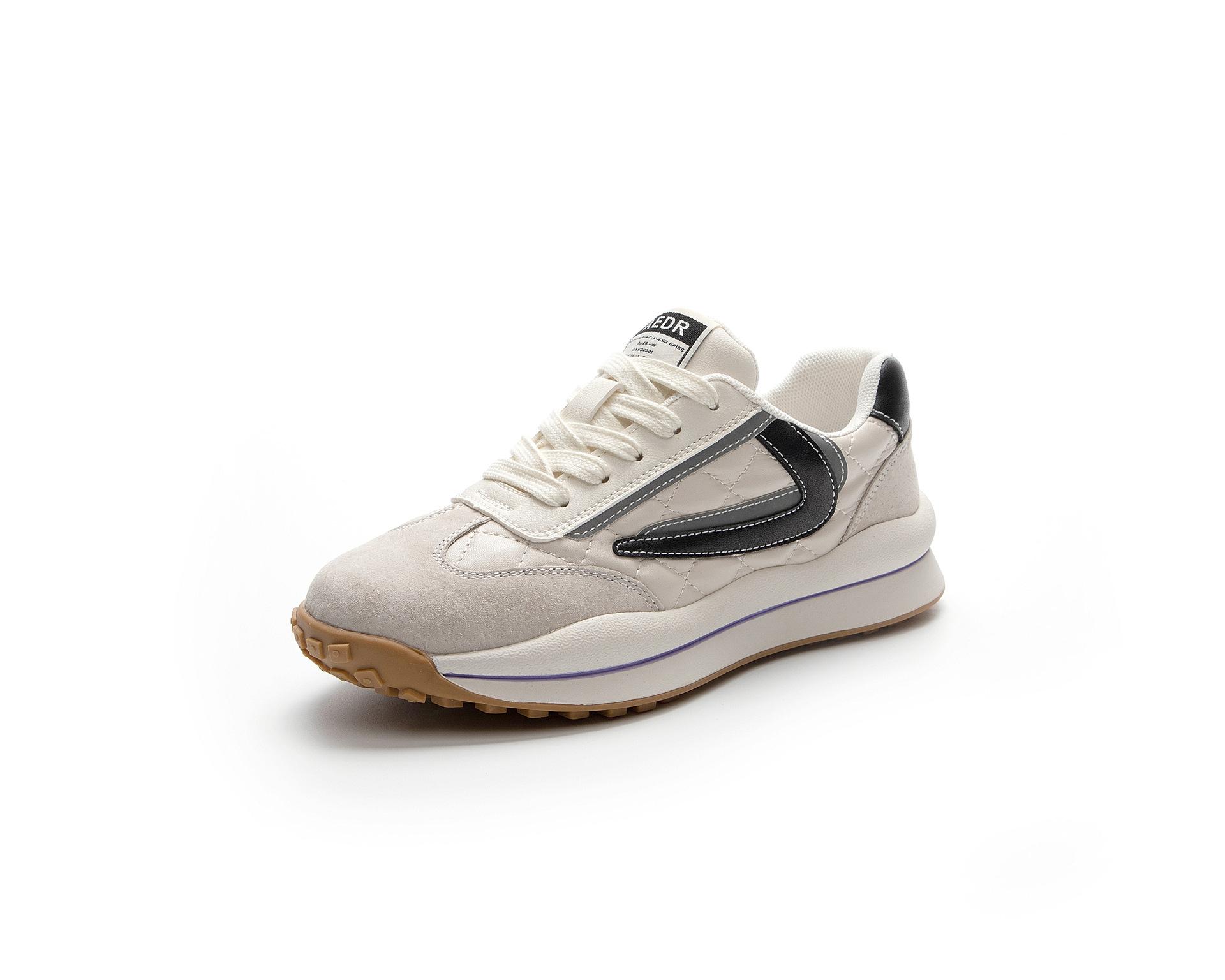 Кроссовки Forrest Gump Casual Daddy Shoes Большие женские туфли 35 чёрный 4279₽