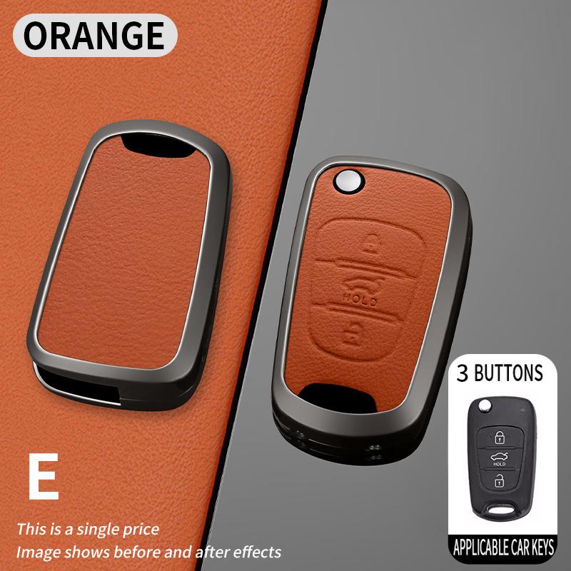 Key Cover for Older Beijing Hyundai Models: Reina (2011/2014/2015), Elantra, Reyland, and Langdong Folding Key Buckle.