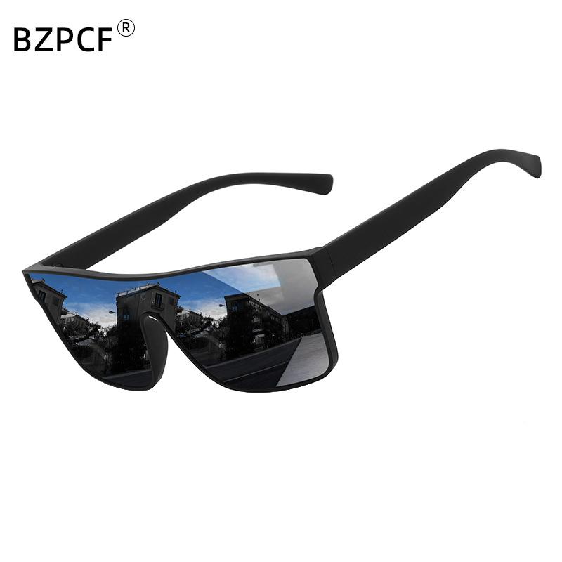 Colorful sunglasses New large-frame cycling glasses Men s and women s sunshade fashionable driving driving integrated sunglasses
