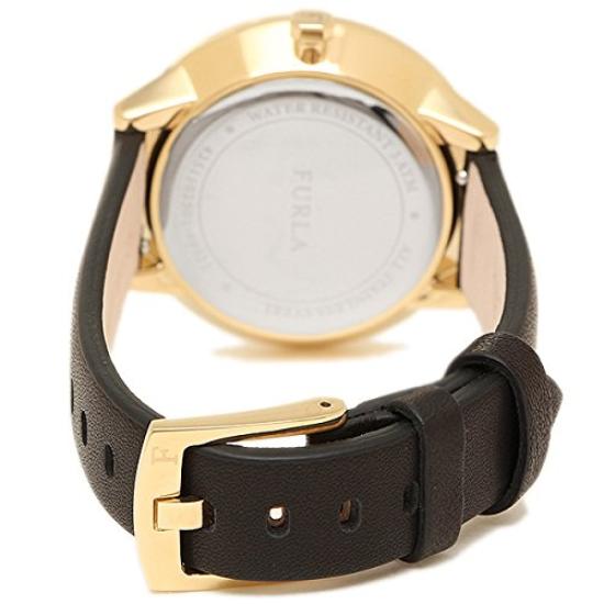 Metropolis 38mm Quartz FURLA 866634 [Furla] Women's (1) Gold/Black [Item]