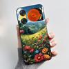 For ZTE Nubia Music 2 Case Cartoon Black Matte Silicone Soft Back Cover For Nubia Music2 Phone Cases 6.7" Protective Shell Z2460