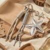 Lady's Fashion Five-Pointed Star Bag Pendant Car Dopamine Matching Hand Gift Hanging Rope Accessories Bag Charm