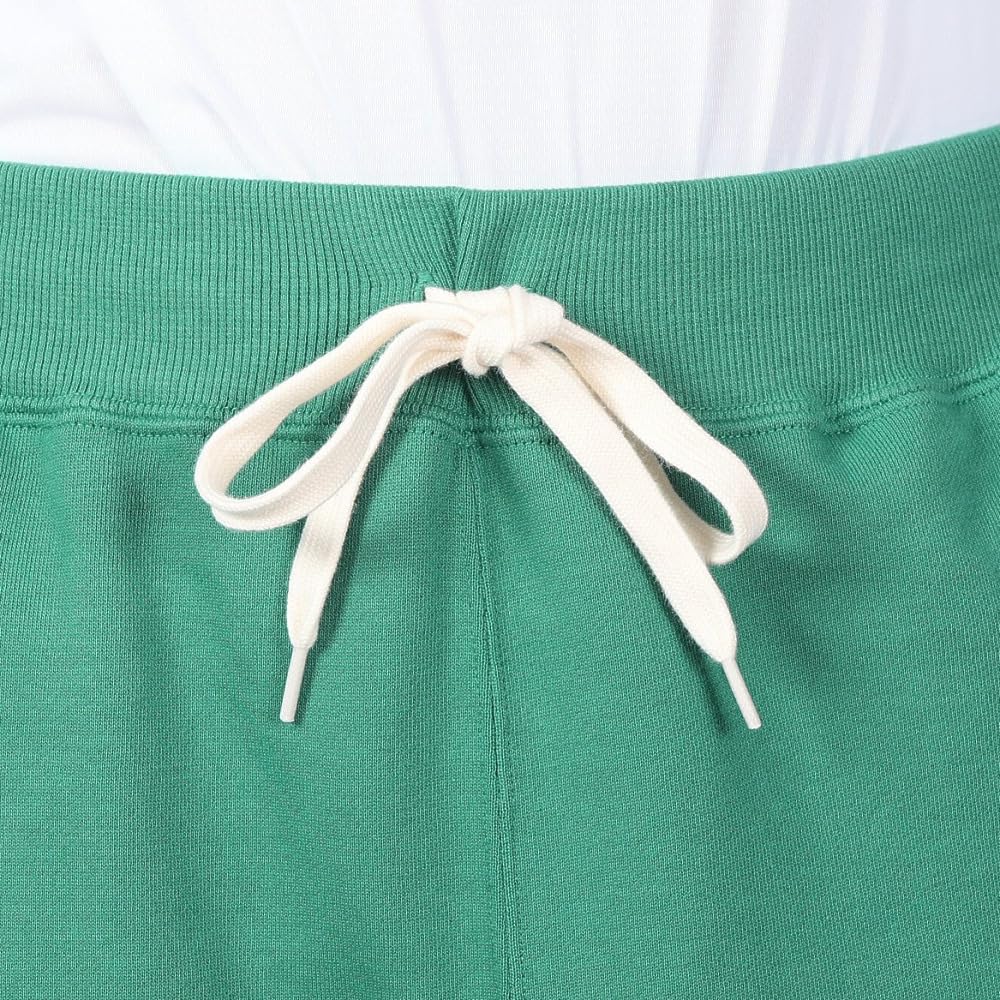 Champion Basic Fleece Sweat Shorts with Graphic Light Men's Print, Green, C3-Z513