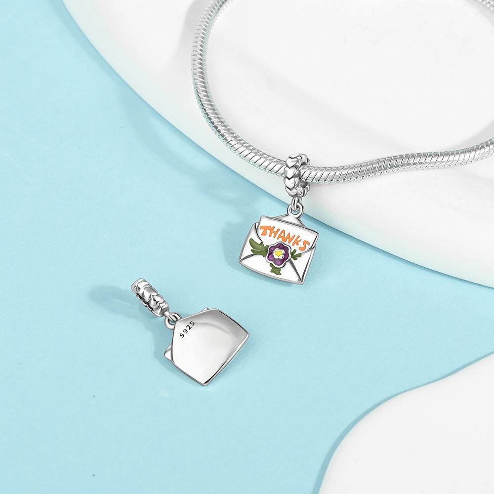 Pumpkin Bread Roast Chicken Beer Thanksgiving Gifts Copper Plated For Charms Copper Plated Original Bracelet For Jewelry Making