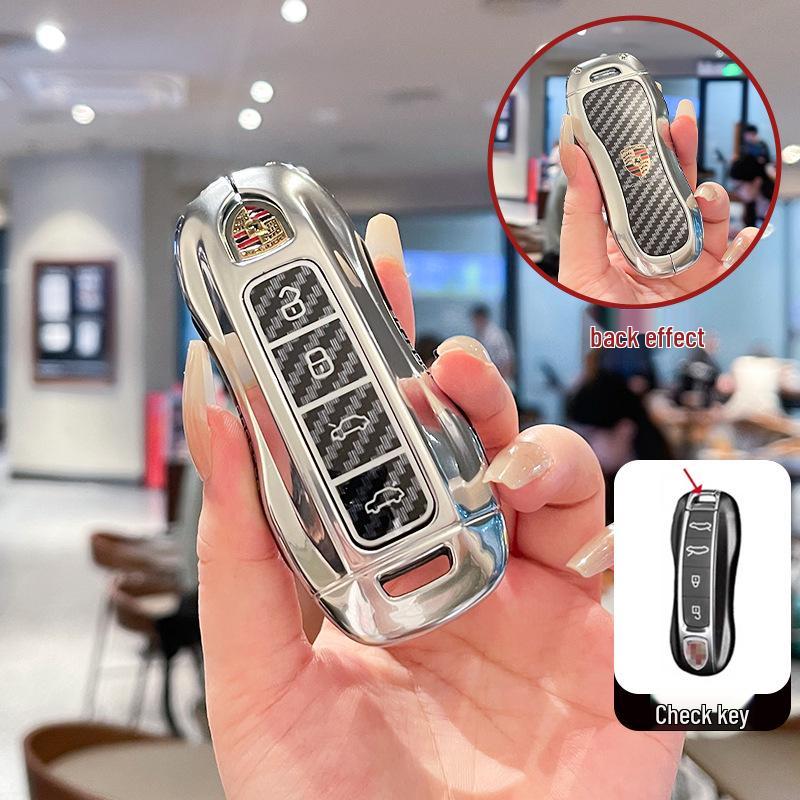 

Porsche Key Cover for Panamera, Macan, 718, Cayenne, Taycan