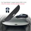 Auto Trunk Curtain Organizer Cover For Tesla Model Y Juniper Launch 2025-2026 Car Cargo Cover Trunk Rear Rack Luggage Storage