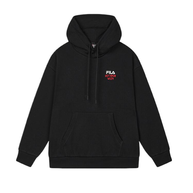 

New FILA ORIGINALE Sweatshirt Unisex Jet Black F51M519202F-BK 175/96A/L