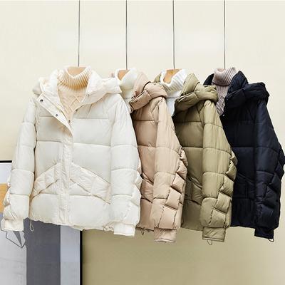 Fashion Oversized Women's Cotton Coat Plus Size Winter Jacket with Hood