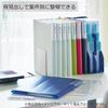 KOKUYO File Clear Holder File KaTaSu A4 Wide Blue Fu-KCW5720B