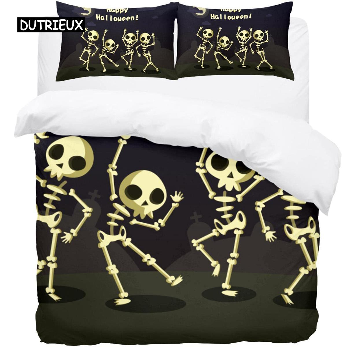 

Комплект постельного белья с черепом King, комплект постельного белья с принтом «Красавица черепа», комплект постельного белья с мотором Ride or Die, угловые типы готического постельное белье с черепом EU single(135x200cm)