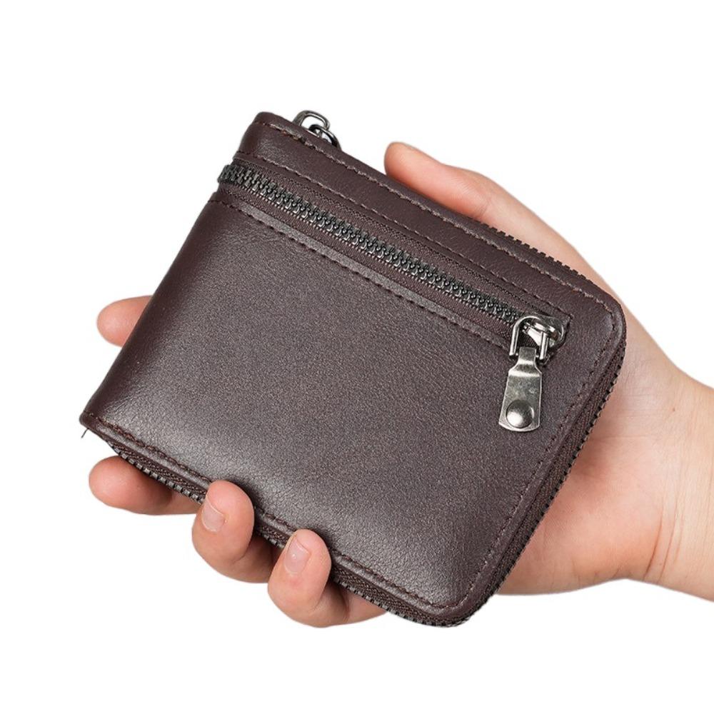 Coin Purses Fold Wallet ID Card Holder Business Purse Fashion Men's Short Wallet  Daily