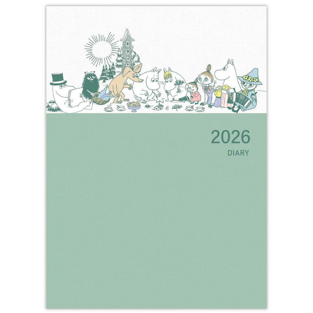 Hallmark Moomin Planner 2026 A5 Monthly Family Planner 845872 December (Starts 2025)