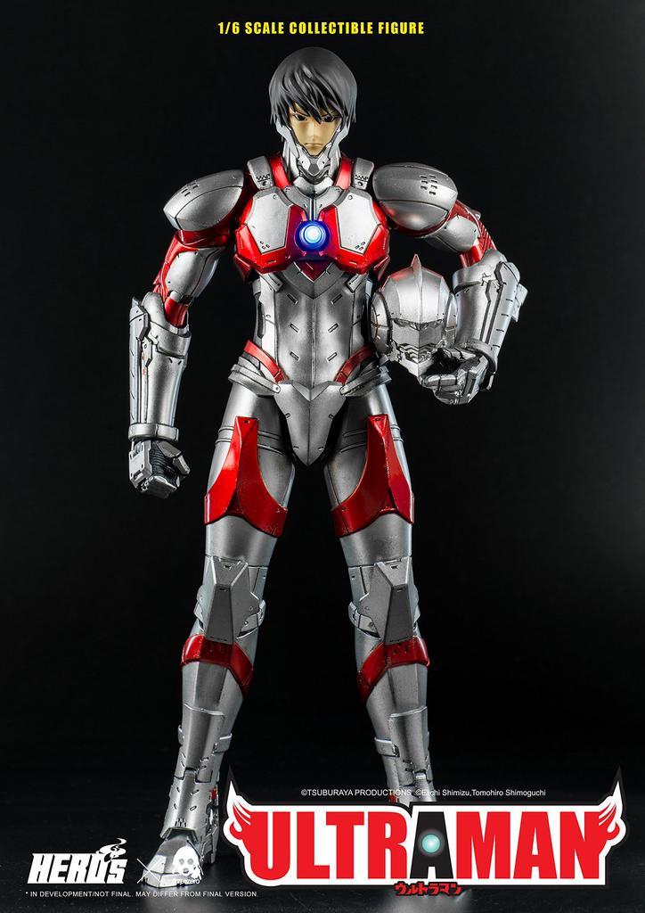 threezero ULTRAMAN SUIT total height painted finished HEROS×threezero 1/6 (1/6 scale, approx. 31cm, product)