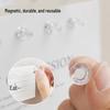 Clear Magnetic Pushpin Fridge Magnets: Small Nail-Like Transparent Message & Photo Holders