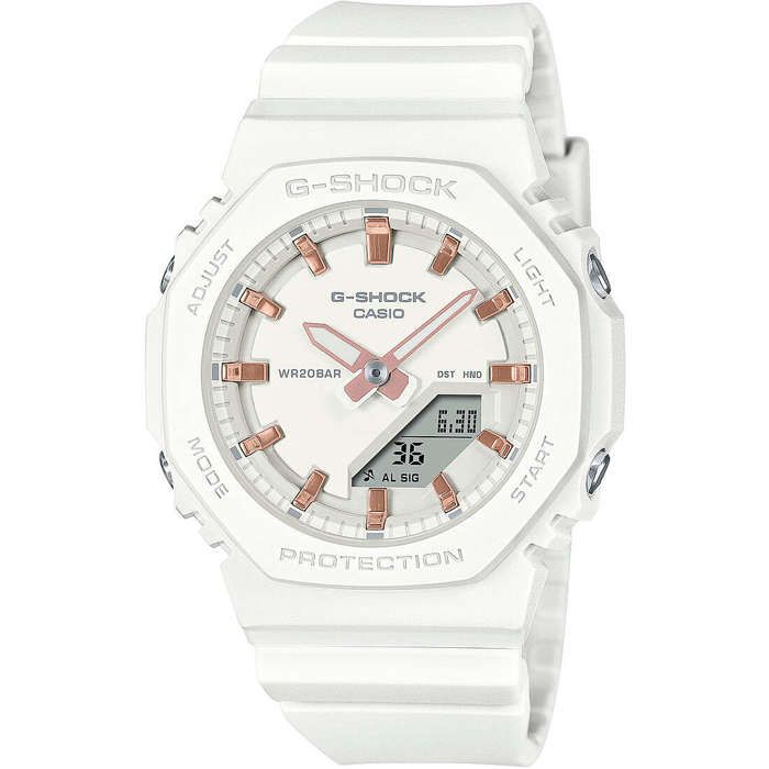 Montre - G-SHOCK - GMA-P2100M-7AER - Résine Blanc - Étanchéité 20 ATM - Analogique
