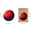 HSFTILV Wooden Puzzle - Planet Series, Educational Shape Toy, 3D Puzzle, Gift for Teens and Adults, Fun Jigsaw Puzzle Toy Gift, 28x28cm (Mars)