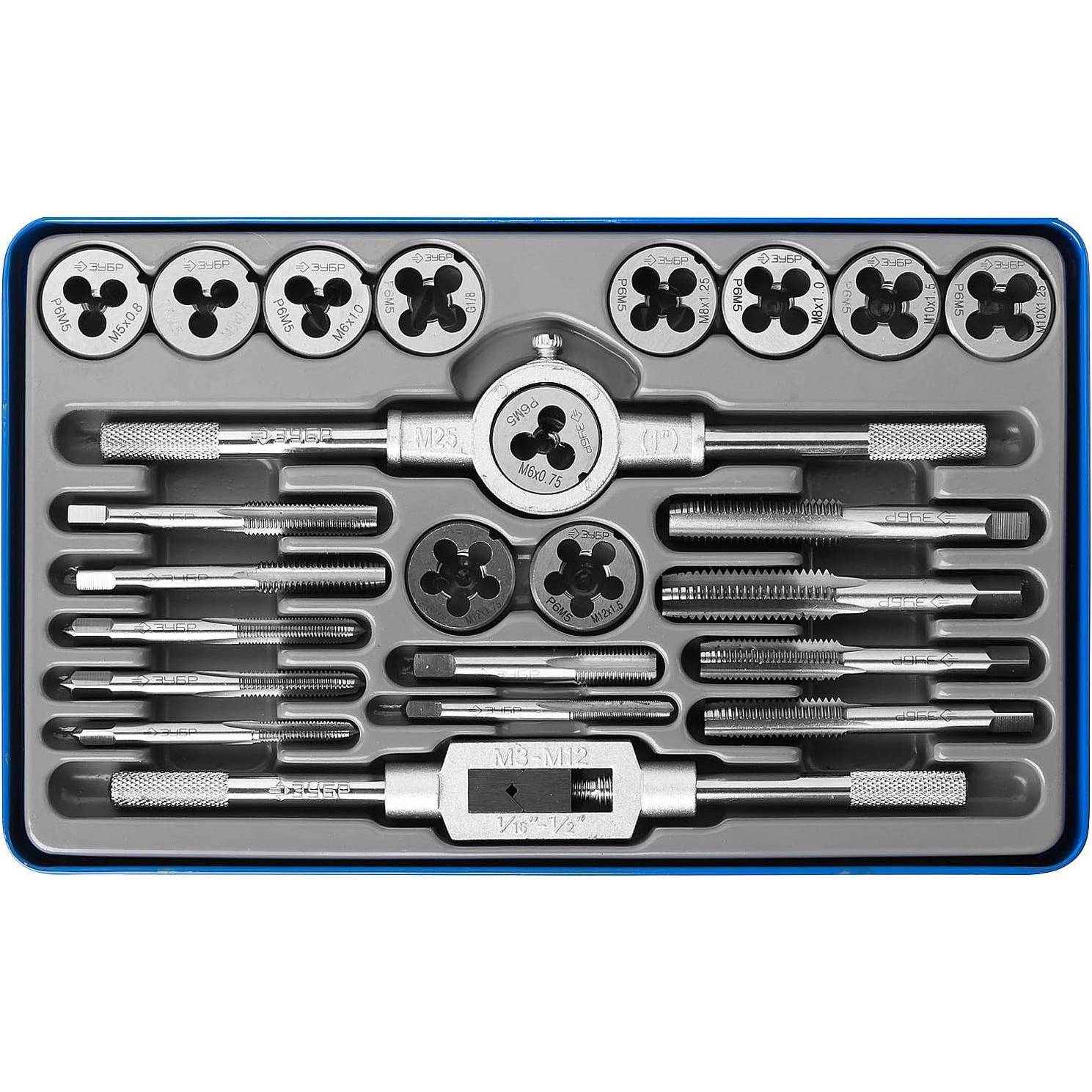

Set Of Taps And Dies Bison 28110-h24 Professional