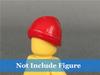 10 pezzi/lotto MOC Mattoncini Sci Nuoto Cuffia Cappello da Cowboy Casco Copricapi Accessori Figure Pezzi Blocchi da Costruzione Giocattoli Regali per Bambini