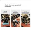 10Pcs U-Shape Hair Perm Insulation Clips Multipurpose Strong Hold Heat Resistance Hair Volume Clips For Salon Home Styling Tools