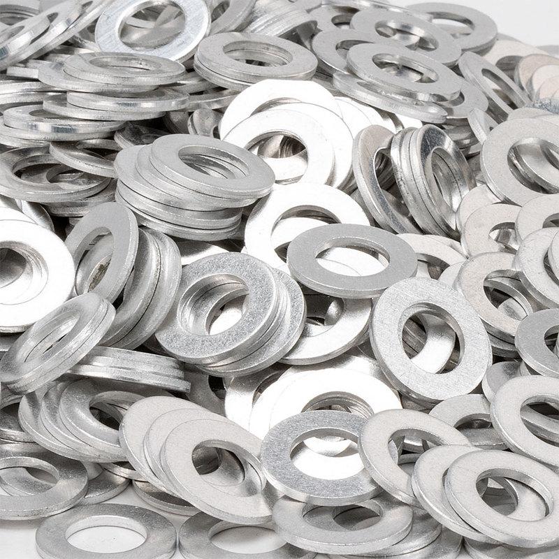 10/20/50/100PCS 90430-12031 Aluminum Oil Drain Plug Gaskets Crush Washer Seals For Toyota Camry Corolla For Lexus For Scion