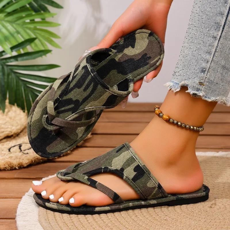 Fashion Women Slippers Comfortable Fashion Big Size Slippers Bohemian Flower Pattern Sandals Home Casual Lightweight Shoes Slides Women